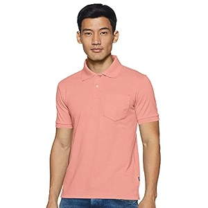 rupa bumchums men super combed cotton solid half sleeve club collar polo regular fit t-shirt with chest pocket