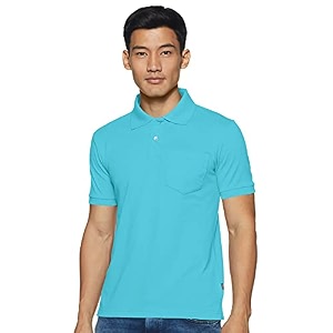 rupa bumchums men super combed cotton solid half sleeve club collar polo regular fit t-shirt with chest pocket