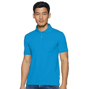 rupa bumchums men super combed cotton solid half sleeve club collar polo regular fit t-shirt with chest pocket