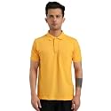 Rupa Bumchums Men Super Combed Cotton Solid Half Sleeve Club Collar Polo Regular Fit T-Shirt with Chest Pocket