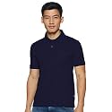 Rupa Bumchums Men Super Combed Cotton Solid Half Sleeve Club Collar Polo Regular Fit T-Shirt with Chest Pocket