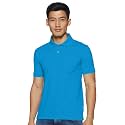 Rupa Bumchums Men Super Combed Cotton Solid Half Sleeve Club Collar Polo Regular Fit T-Shirt with Chest Pocket