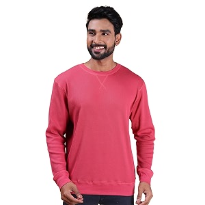 Rupa Colors Waffle Texture Full Sleeves T-Shirt