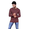 Rupa Colors Waffle Texture Full Sleeves T-Shirt