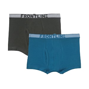 rupa frontline boy39s cotton blend classic regular fit solid trunks