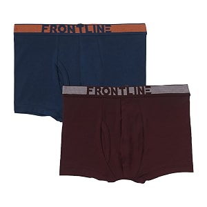 rupa frontline boy39s cotton blend classic regular fit solid trunks