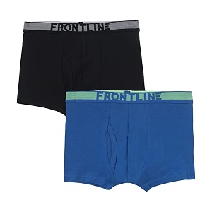 rupa frontline boy39s cotton blend classic regular fit solid trunks