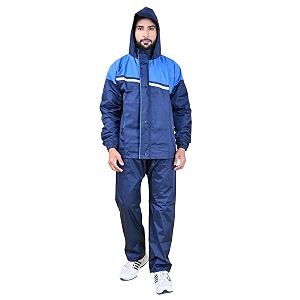 rupa mens rupa rainwear for men waterproof nylon blended rain jacket with pants and carry bag pack of 1