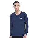 THERMOCOT Winter Thermal Top for Men in Cotton Blend | Round Neck Men's Inner Thermal Wear | Full Sleeves and Snug Fit | Premium Thermal Vest for Men | Pack of 1