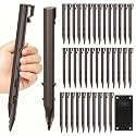 Ruppence 20 Pack Garden Stakes, Landscape Edging Stakes