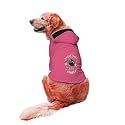 Ruse Basketball Bomber Printed Full Sleeves Dog Autumn Winter Hoodie Jacket/Apparel/Clothes/Jackets Gift for Dogs.Pink/XX-Small (Chihuahuas, Papillons)