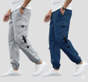 RUSKSUN Men Cargos
