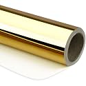 RUSPEPA Gold Metallic Wrapping Paper - Solid