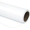RUSPEPA White Metallic Wrapping Paper - Solid