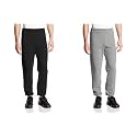 Russell Athletic Men's Dri Power Fleece Elastic Bottom Sweatpants, Relaxed Fit, Moisture Wicking, with or Without Pockets