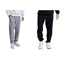 Russell Athletic Men's Dri Power Fleece Elastic Bottom Sweatpants, Relaxed Fit, Moisture Wicking, with or Without Pockets