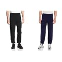 Russell Athletic Men's Dri Power Fleece Elastic Bottom Sweatpants, Relaxed Fit, Moisture Wicking, with or Without Pockets