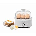 Russell Hobbs REG300-300 Watts Fully Automatic Egg Cooker with Egg Cooking Rack, 2 Poaching Pans and Measuring Cup (White) with 2 Years Manufacturer Warranty