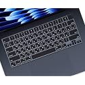 Russian Language Keyboard Cover for 2026-2022 MacBook Air 15.3/13.6 inch