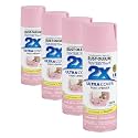 Rust-Oleum 249063 Painter's Touch 2X Ultra Cover Spray Paint, 12 oz, Satin Sweet Pea (Pack of 4)