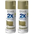 Rust-Oleum 249069 Painter's Touch 2X Ultra Cover Spray Paint, 12 oz, Satin Oregano (Pack of 2)