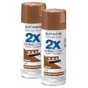 Rust-Oleum 249847 Painter's Touch 2X Ultra Cover Spray Paint, 12 oz, Gloss Chestnut (Pack of 2)