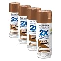 Rust-Oleum 249847 Painter's Touch 2X Ultra Cover Spray Paint, 12 oz, Gloss Chestnut (Pack of 4)
