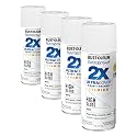 Rust-Oleum 331171 Painter's Touch 2X Ultra Cover Spray Paint, 12 oz, High Gloss White (Pack of 4)