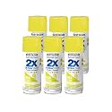 Rust-Oleum 331173-6PK Painter's Touch 2X Ultra Cover Spray Paint, 12 oz, High Gloss Citrus Fields, 6 Pack