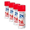 Rust-Oleum 331180 Painter's Touch 2X Ultra Cover Spray Paint, 12 oz, High Gloss Strawberry Fields (Pack of 4)