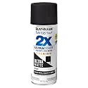 Rust-Oleum Painter's Touch 2X Ultra Cover Spray Paint, Ultra Matte Black