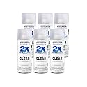 Rust-Oleum 334022-6PK Painter's Touch 2X Ultra Cover Spray Paint, 12 oz, Matte Clear, 6 Pack