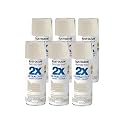 Rust-Oleum 334023-6PK Painter's Touch 2X Ultra Cover Spray Paint, 12 oz, Gloss Almond, 6 Pack