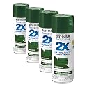 Rust-Oleum 334034 Painter's Touch 2X Ultra Cover Spray Paint, 12 oz, Gloss Hunter Green (Pack of 4)