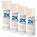 Rust-Oleum 334035 Painter's Touch 2X Ultra Cover Spray Paint, 12 oz, Gloss Ivory (Pack of 4)