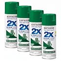 Rust-Oleum 334039 Painter's Touch 2X Ultra Cover Spray Paint, 12 oz, Gloss Meadow Green (Pack of 4)