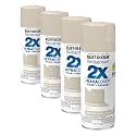 Rust-Oleum 334040 Painter's Touch 2X Ultra Cover Spray Paint, 12 oz, Gloss Cottage White (Pack of 4)