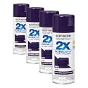 Rust-Oleum 334042 Painter's Touch 2X Ultra Cover Spray Paint, 12 oz, Gloss Purple (Pack of 4)
