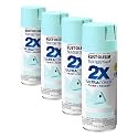 Rust-Oleum 334059 Painter's Touch 2X Ultra Cover Spray Paint, 12 oz, Satin Aqua (Pack of 4)