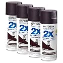 Rust-Oleum 334064 Painter's Touch 2X Ultra Cover Spray Paint, 12 oz, Satin Dark Walnut (Pack of 4)