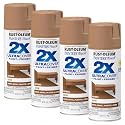Rust-Oleum 334076 Painter's Touch 2X Ultra Cover Spray Paint, 12 oz, Satin Nutmeg (Pack of 4)