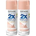Rust-Oleum 355035 Painter's Touch 2X Ultra Cover Spray Paint, 12 oz, Ultra Matte Rustic Pink (Pack of 2)