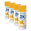 Rust-Oleum 366993 Painter's Touch 2X Ultra Cover Spray Paint, 12 oz, Satin Harvest Peach (Pack of 4)