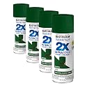 Rust-Oleum 383200 Painter's Touch 2X Ultra Cover Spray Paint, 12 oz, Satin Seaweed (Pack of 4)