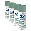 Rust-Oleum 383201 Painter's Touch 2X Ultra Cover Spray Paint, 12 oz, Satin Eucalyptus (Pack of 4)