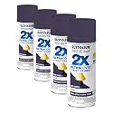 Rust-Oleum 393569 Painter's Touch 2X Ultra Cover Spray Paint, 12 oz, Satin Deep Purple (Pack of 4)