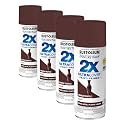 Rust-Oleum 393572 Painter's Touch 2X Ultra Cover Spray Paint, 12 oz, Satin French Truffle (Pack of 4)