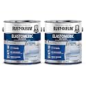 Rust-Oleum 710 Elastomeric Roof Coating, Gallon, White, 2 Pack
