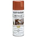 Rust-Oleum 7273830 Stops Rust Outdoor Metallic Finish Spray Paint (Copper, 312 grams)