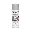 Rust-Oleum 7277830 Stops Rust Outdoor Metallic Finish Spray Paint (Matte Nickel, 312 grams)